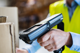 Warehouse team performing inventory counting using barcode scanners to validate stock and ensure data accuracy.